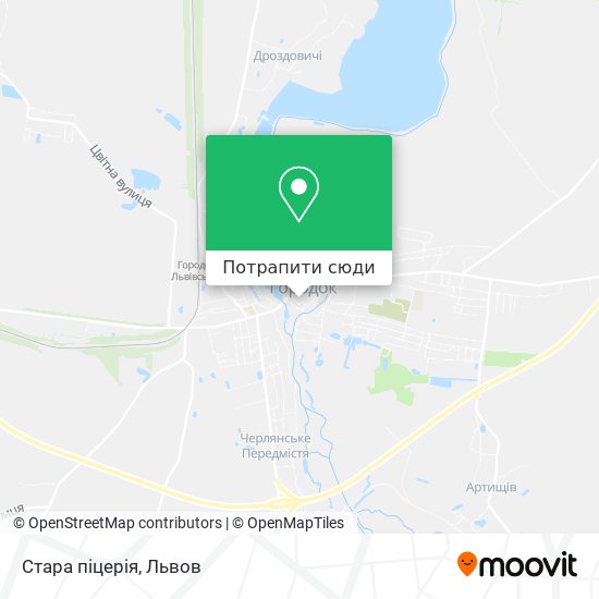Карта Стара піцерія