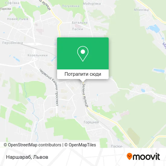 Карта Наршараб