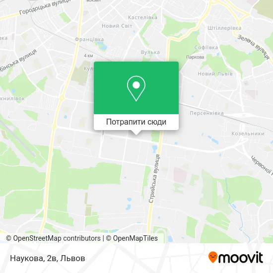 Карта Наукова, 2в