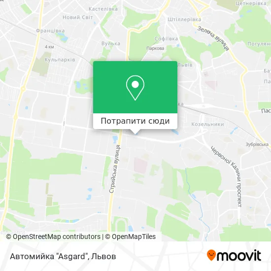 Карта Автомийка "Asgard"