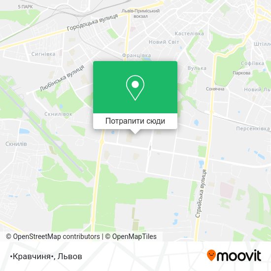 Карта •Кравчиня•