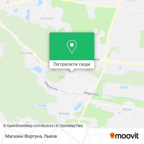 Карта Магазин Фортуна