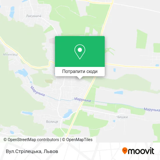 Карта Вул.Стрілецька