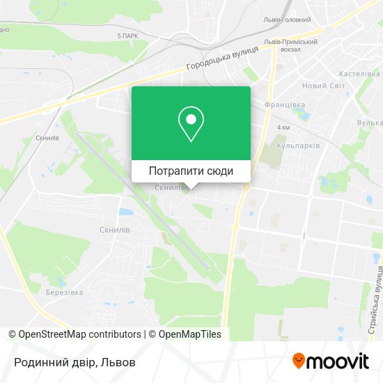 Карта Родинний двір
