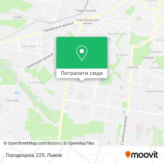 Карта Городоцька, 225