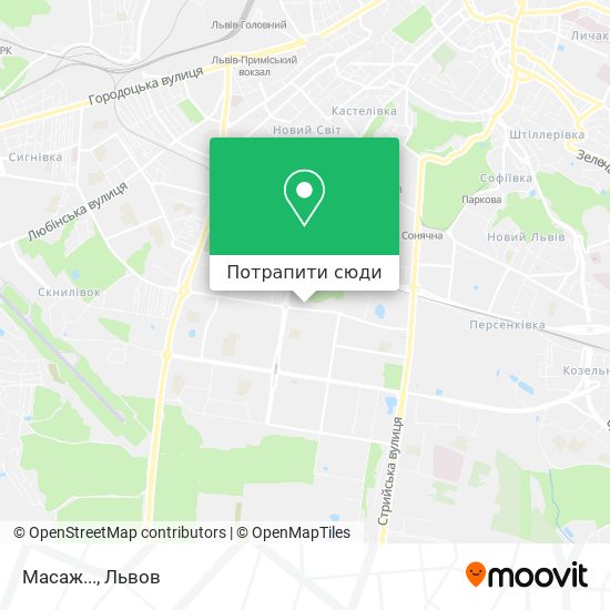 Карта Масаж...