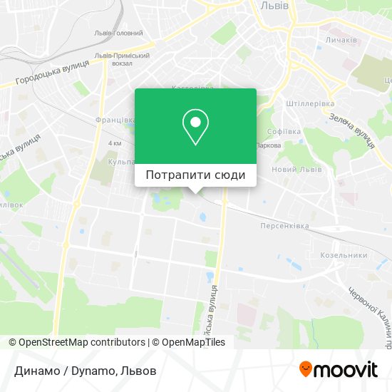 Карта Динамо / Dynamo