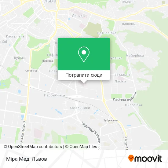 Карта Міра Мед