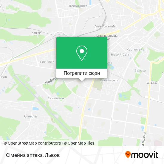 Карта Сімейна аптека