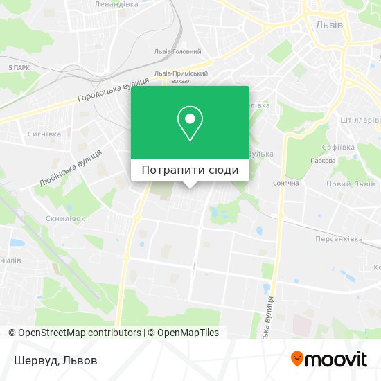 Карта Шервуд