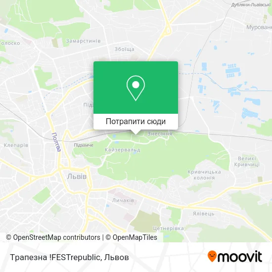 Карта Tрапезна !FESTrepublic