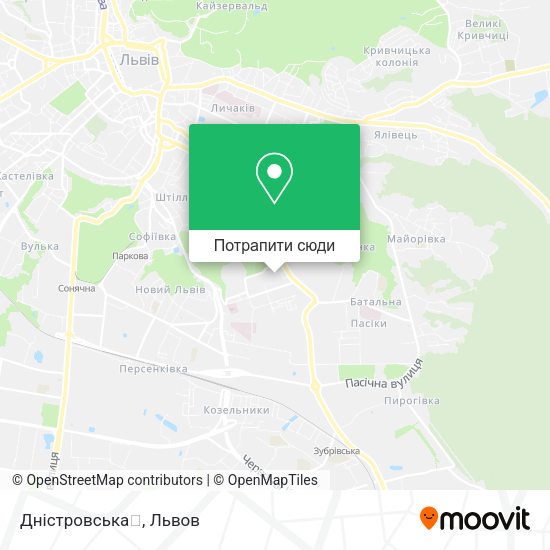 Карта Дністровська👊