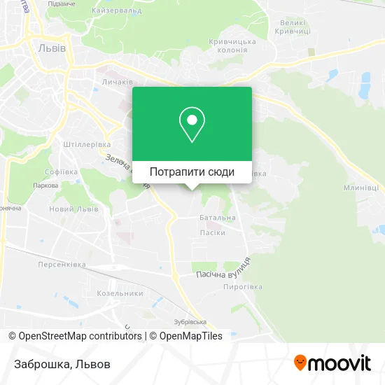 Карта Заброшка