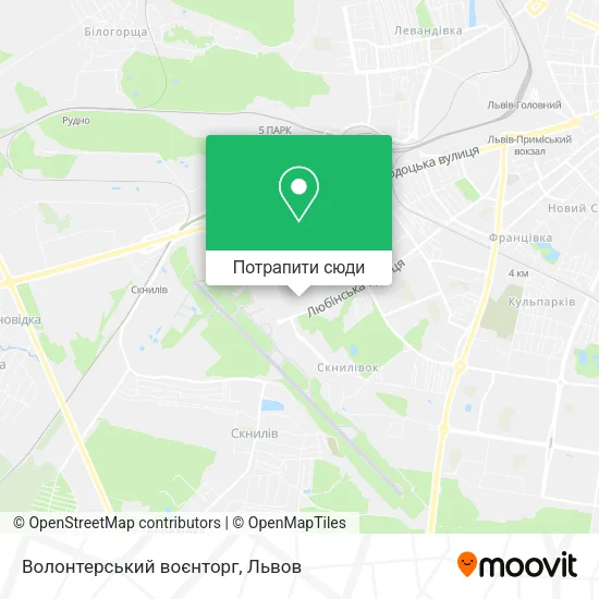 Карта Волонтерський воєнторг