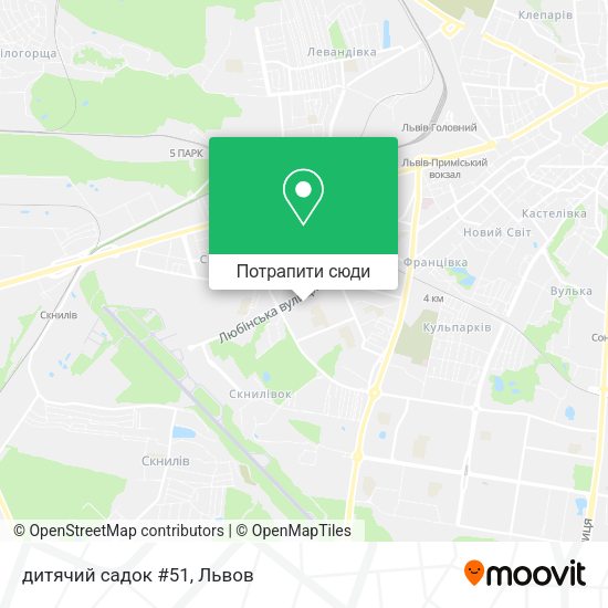 Карта дитячий садок #51