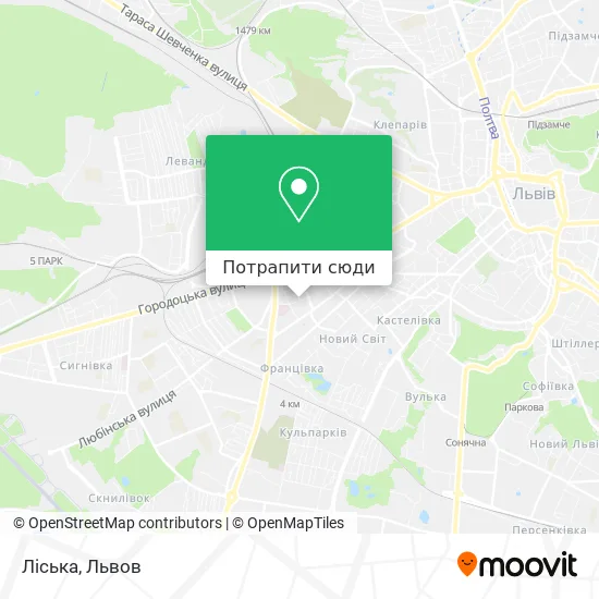 Карта Ліська