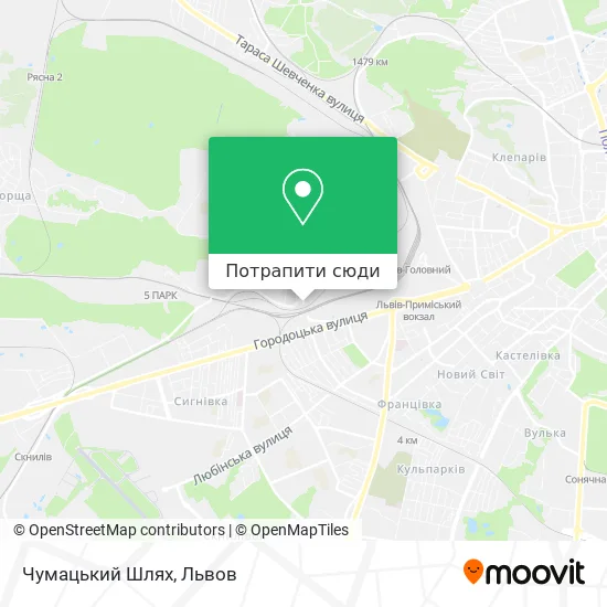 Карта Чумацький Шлях