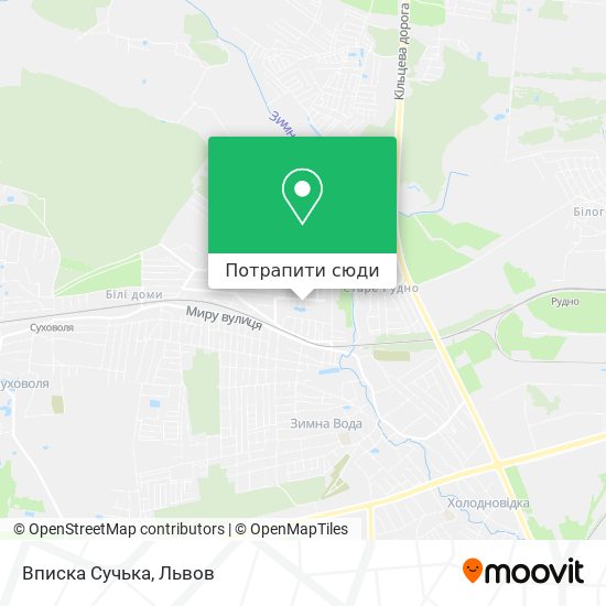 Карта Вписка Сучька