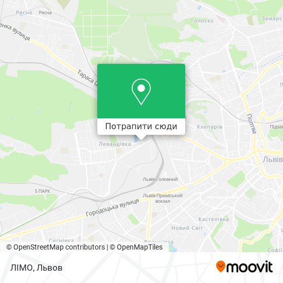 Карта ЛІМО