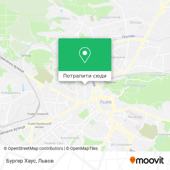 Карта Бургер Хаус