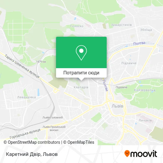 Карта Каретний Двір