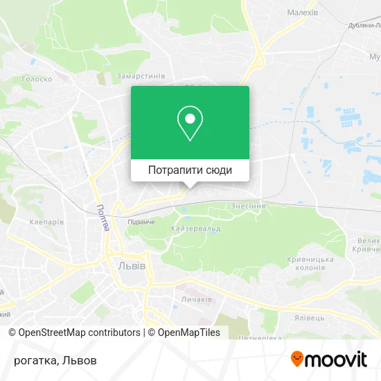 Карта рогатка