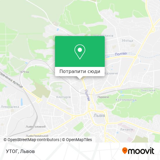 Карта УТОГ