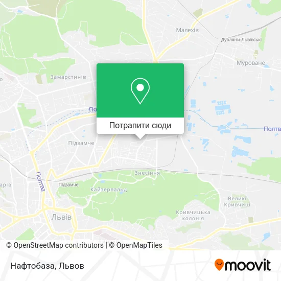Карта Нафтобаза
