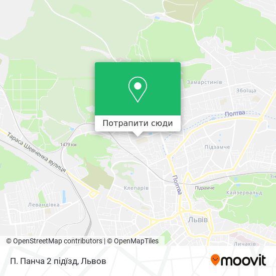 Карта П. Панча 2 підїзд