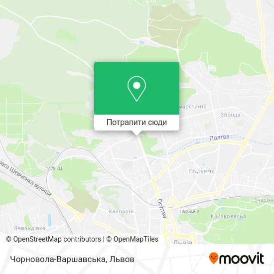 Карта Чорновола-Варшавська