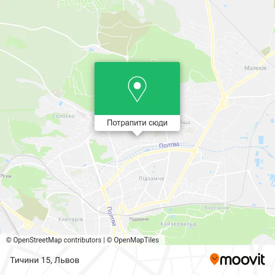 Карта Тичини 15
