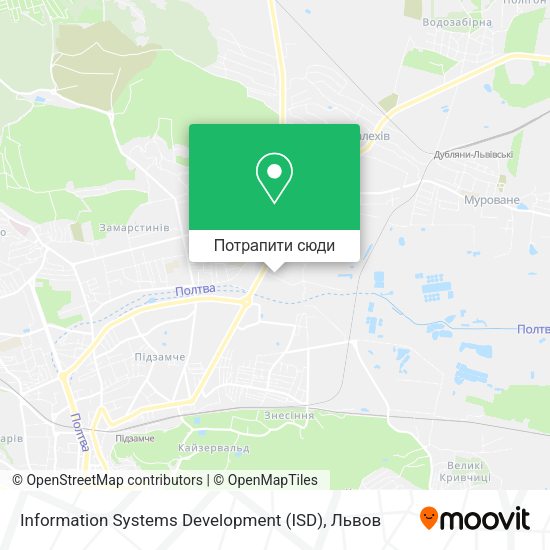 Карта Information Systems Development (ISD)