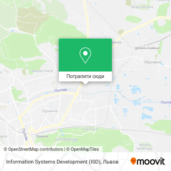 Карта Information Systems Development (ISD)