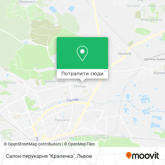 Карта Салон-перукарня "Кралечка"