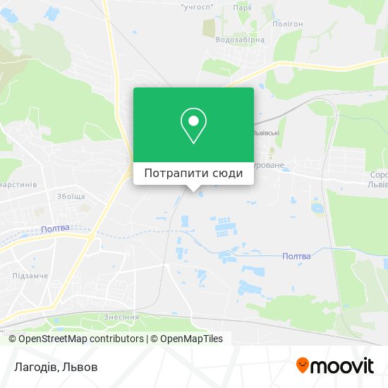 Карта Лагодів