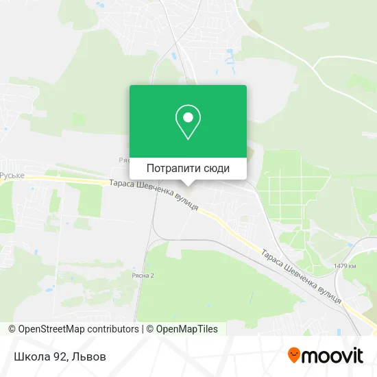 Карта Школа 92