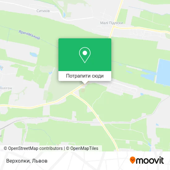 Карта Верхолки