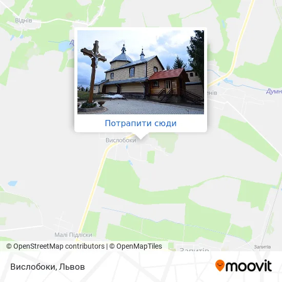 Карта Вислобоки