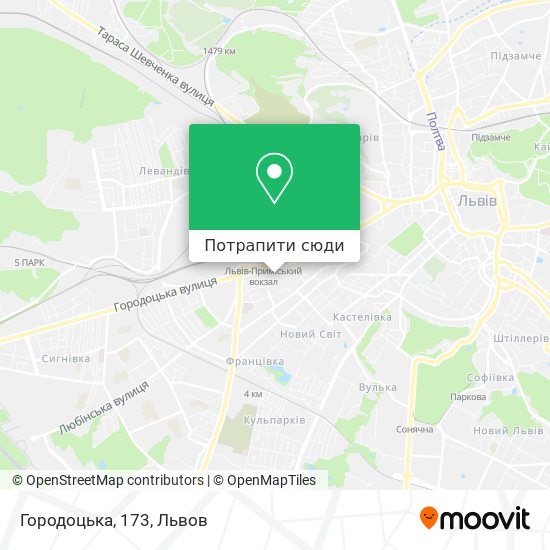 Карта Городоцька, 173