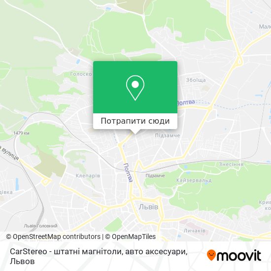 Карта CarStereo - штатні магнітоли, авто аксесуари