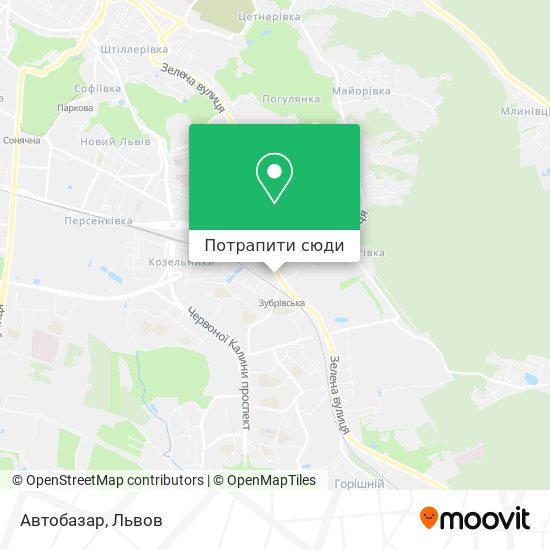 Карта Автобазар