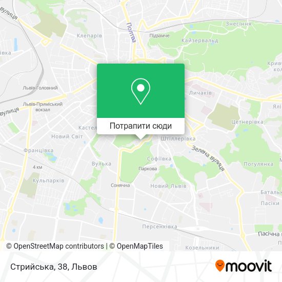 Карта Стрийська, 38