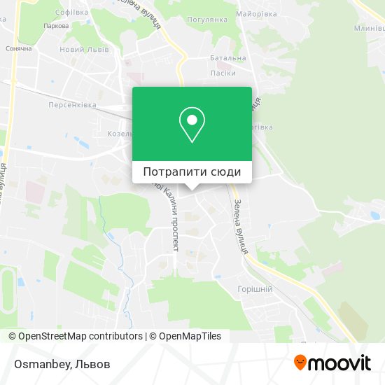 Карта Osmanbey