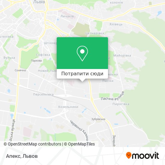 Карта Апекс