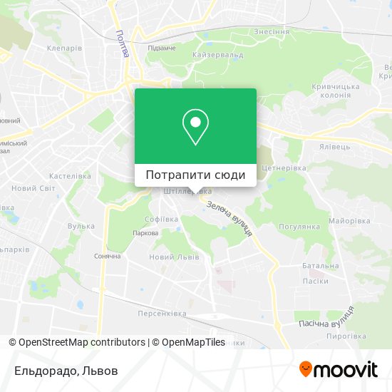 Карта Ельдорадо