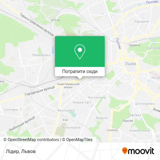 Карта Лідер