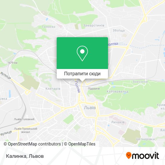 Карта Калинка