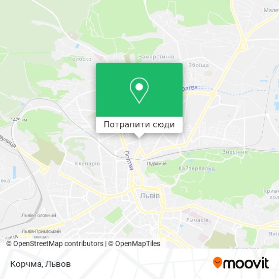 Карта Корчма
