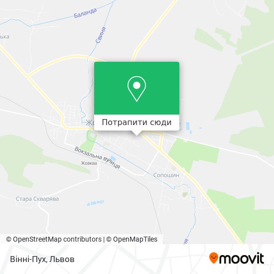 Карта Вінні-Пух