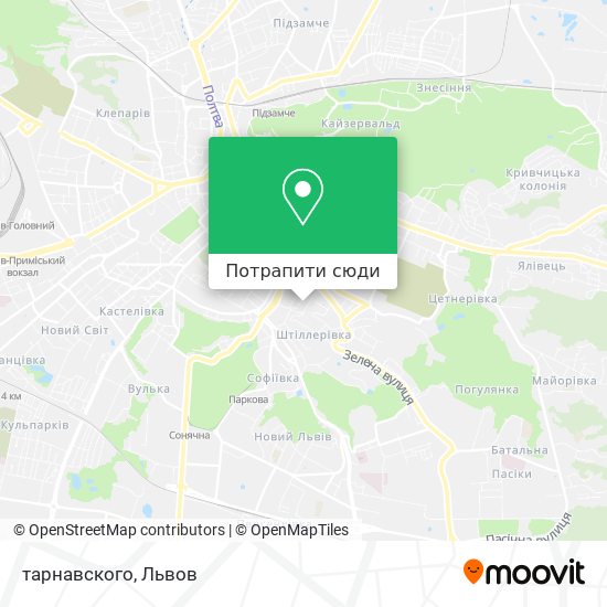 Карта тарнавского